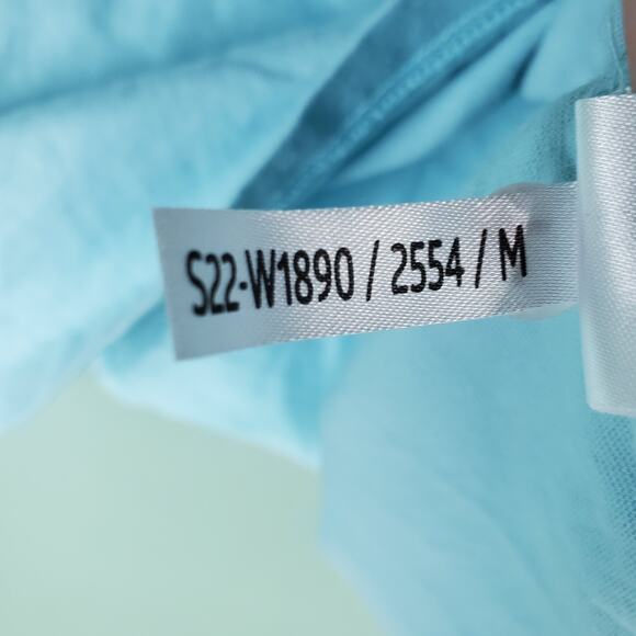 Life Is Good Womens Blue Be Hoppy Flower Crusher Tee Short Sleeve Size Medium - Picture 6 of 7